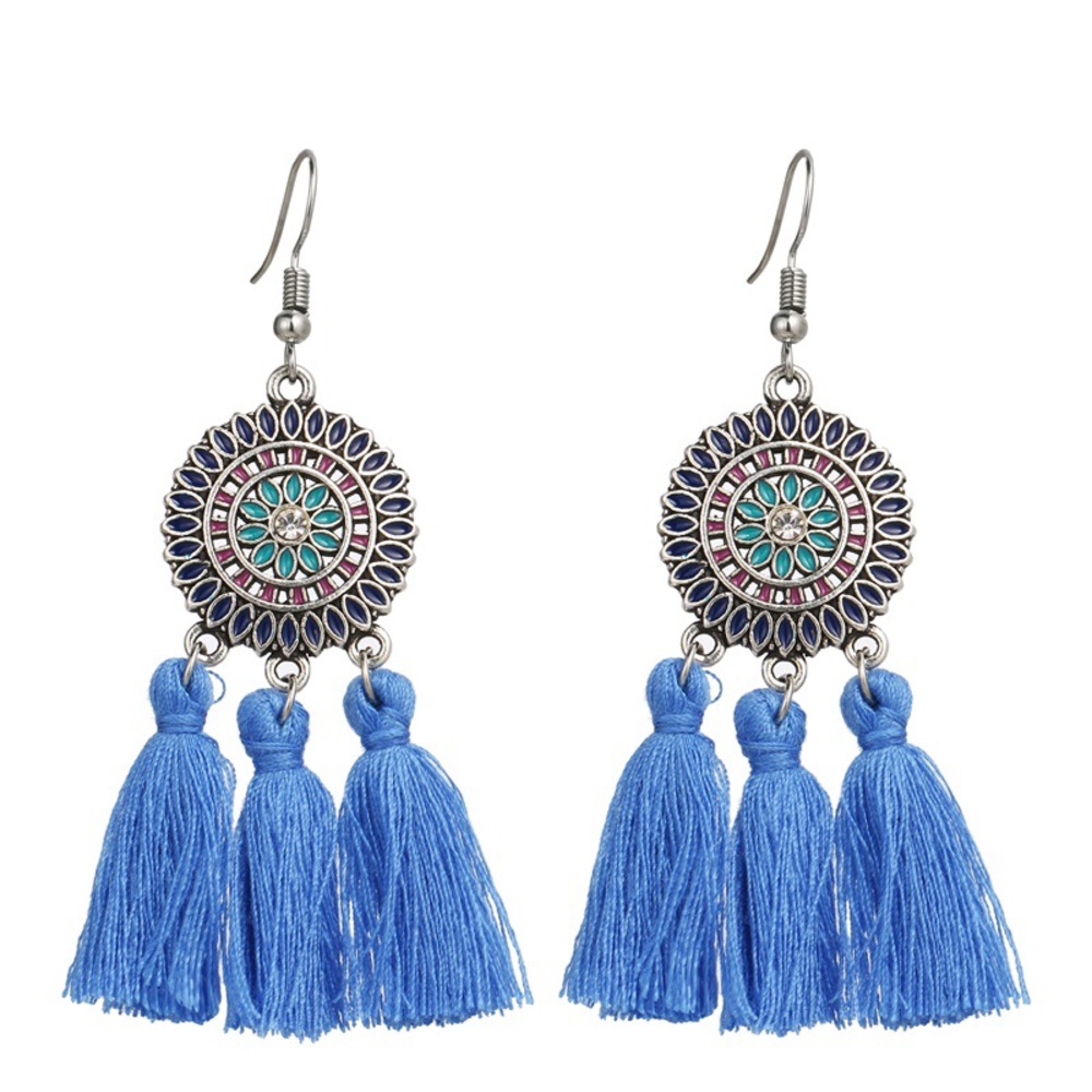 Bohemian Vintage Tassel Earrings